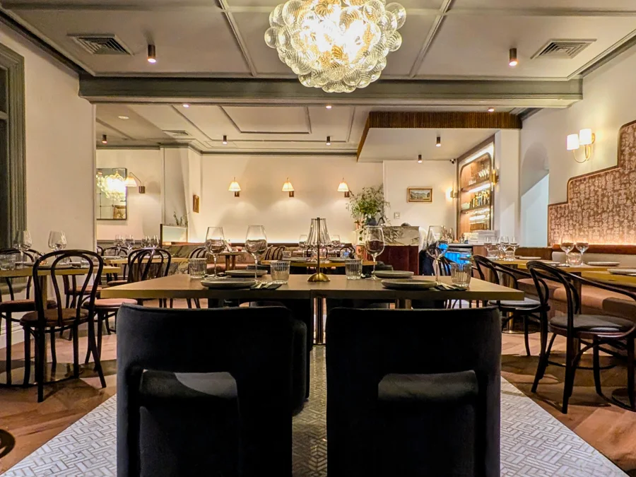 Dining room at Divaa Indian Restaurant in Moss Vale