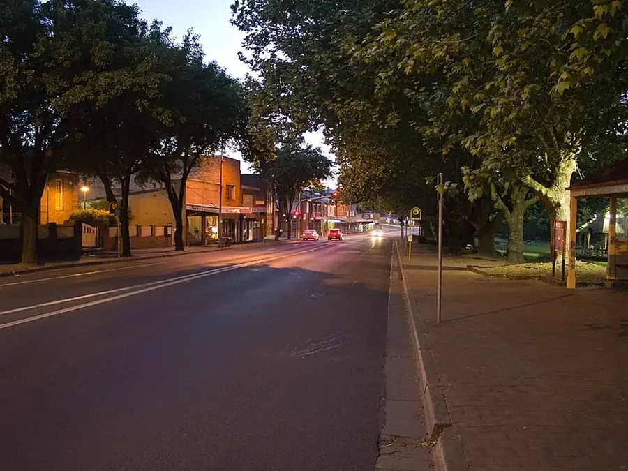 Argyle Street visitor route in Moss Vale